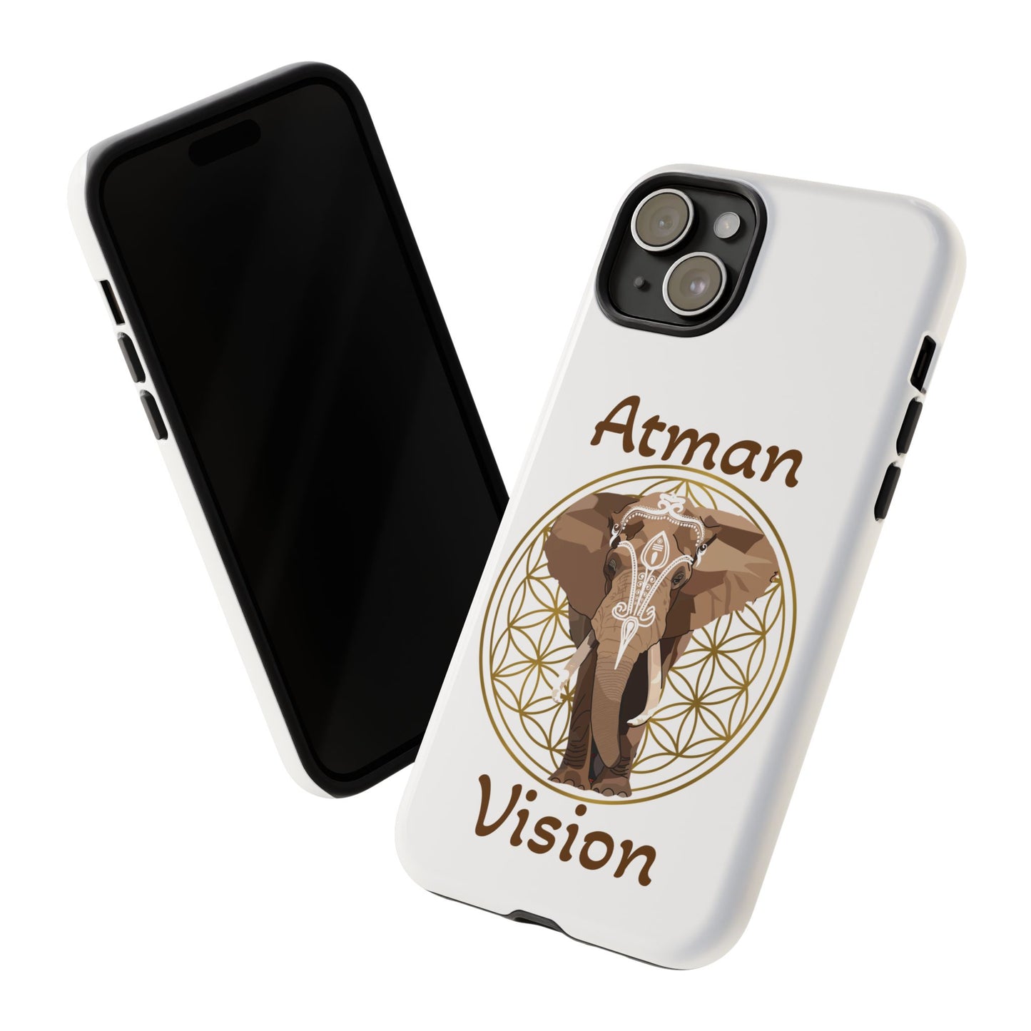 Atman Vision Elephant Flower of Life Tough Cases