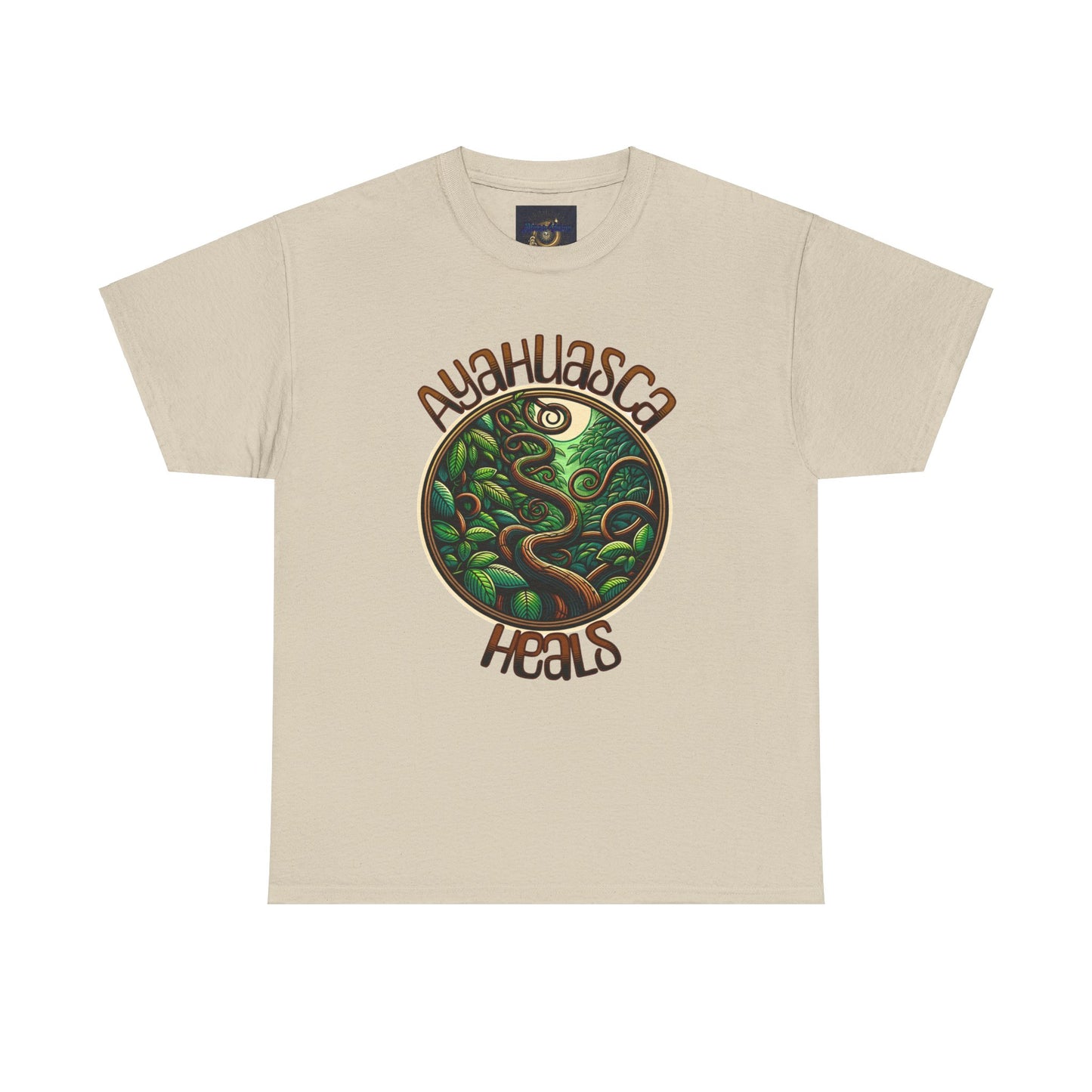 Ayahuasca heals - Unisex Heavy Cotton Tee