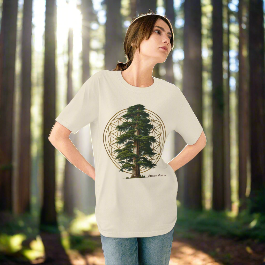 Atman Vision Cedar Tree Organic Staple T-shirt